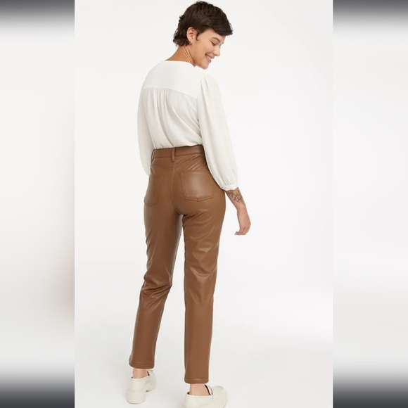 Reitmans Vegan Leather Pants - Picture 2 of 7